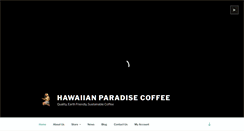 Desktop Screenshot of hawaiianparadisecoffee.com